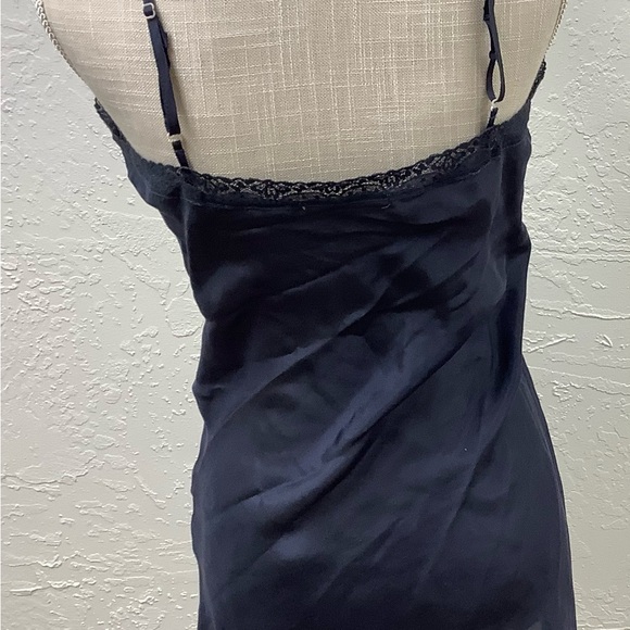 Johnny Was beautiful blue dress with matching slip - Picture 9 of 11